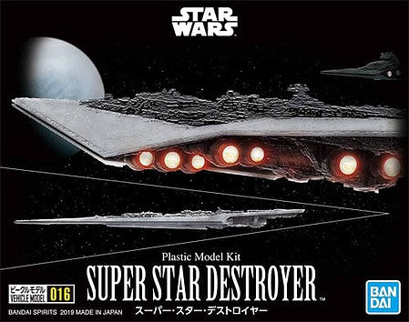 Bandai Spirits Star Wars 016 Super Star Destroyer Bandai Star Wars Vehicle Model Multi