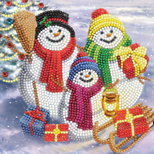 CA Card Kit: Snowman Family Fun