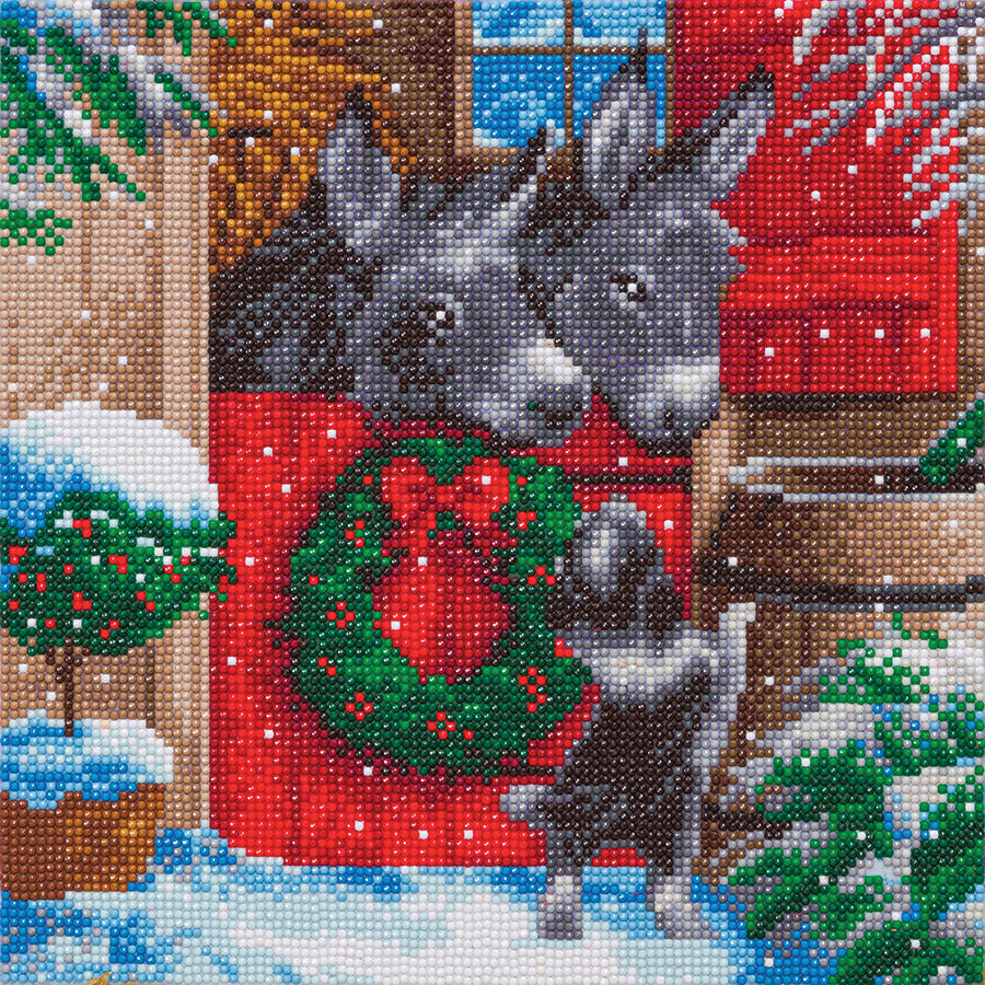 CA Mounted Kit (Med): Yuletide Stable