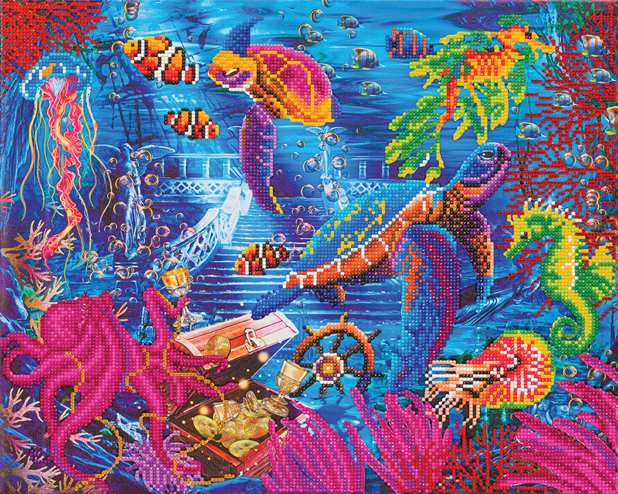 CA Mounted Kit (Lg): Sea Life