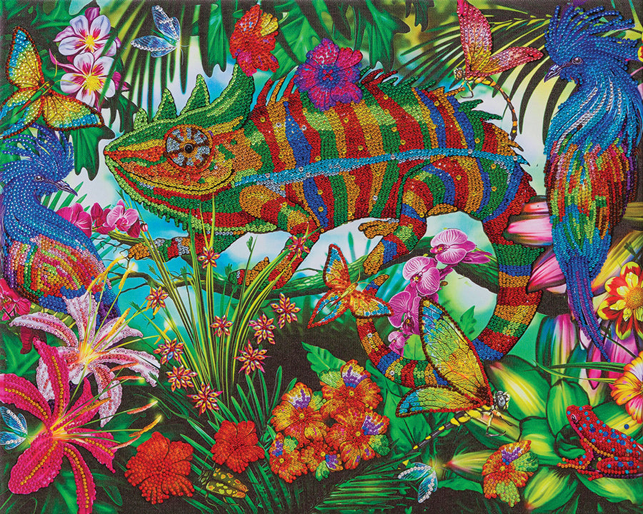 CA Mounted Kit (Lg): Chameleon Jungle