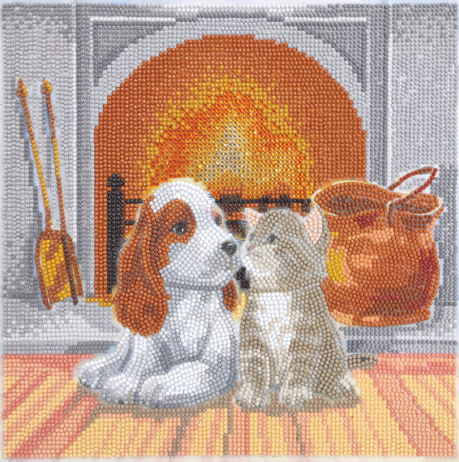 CA Mounted Kit (Med): Pals by Fireplace