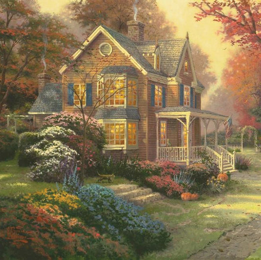 CA PBN (Medium): Victorian Autumn (Kinkade)