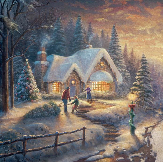 CA PBN (Medium): Country Christmas (Kinkade)