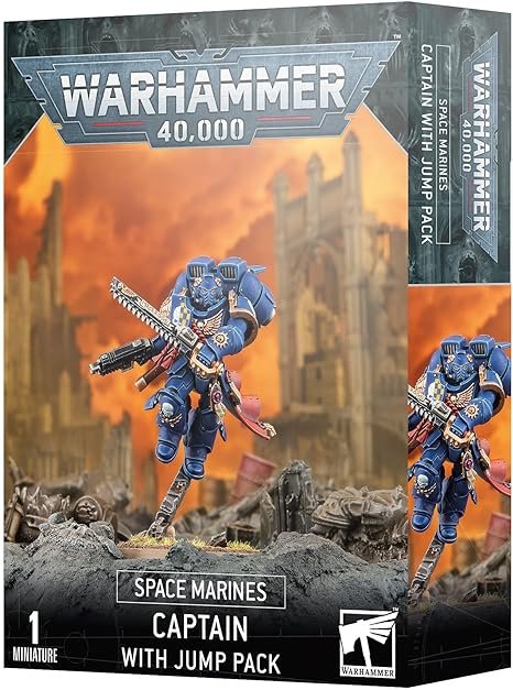 SPACE MARINES: CAPTAIN WITH JUMP PACK