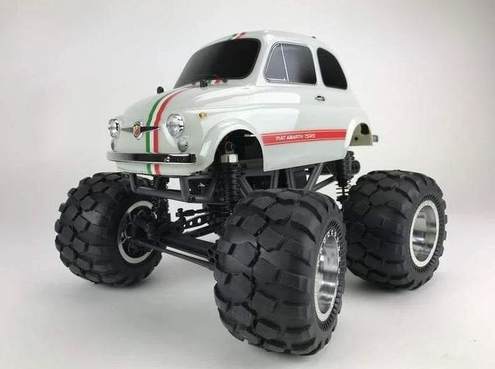Fiat Abarth 595 1/12 Scale 2wd Solid Axle Monster Truck