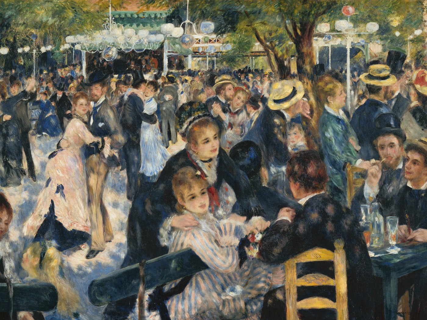 Renoir: ' Bal du moulinde la Galette-1000