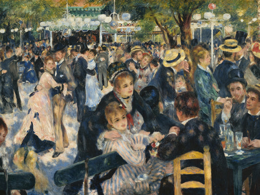 Renoir: ' Bal du moulinde la Galette-1000