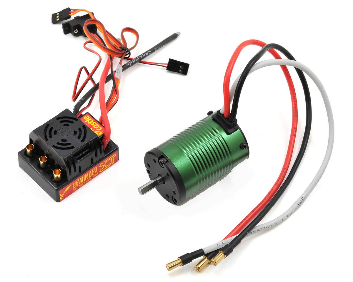 2301 1/10 SV3 Sidewinder SC + 3800kV w/5mm Shaft Wtrprf