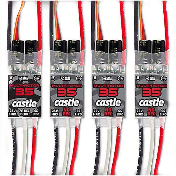 QuadPack 35 35AMP Multi-Rotor (4)Pack 010-0125-00