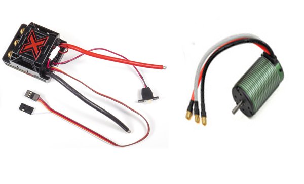 4502 Mamba Monster X Waterproof Esc w/2650KV Motor