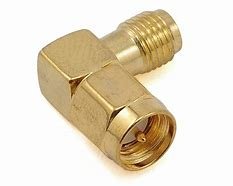 Right Angle SMA Male to SMA Female Adapter