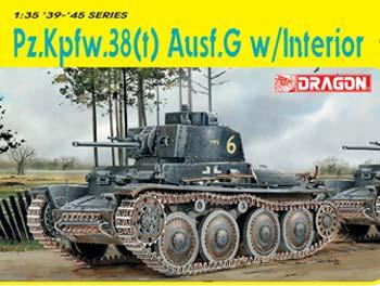 1/35 Pz.Kpfw.38(t) Ausf.G w/Interior