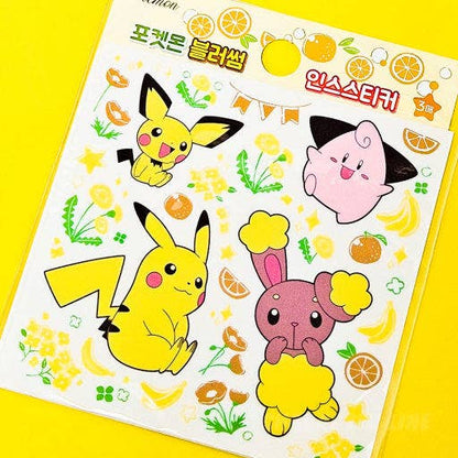 K-Wonderland - Pokemon Blossom Insta Sticker Set (3 Sheets) – Official
