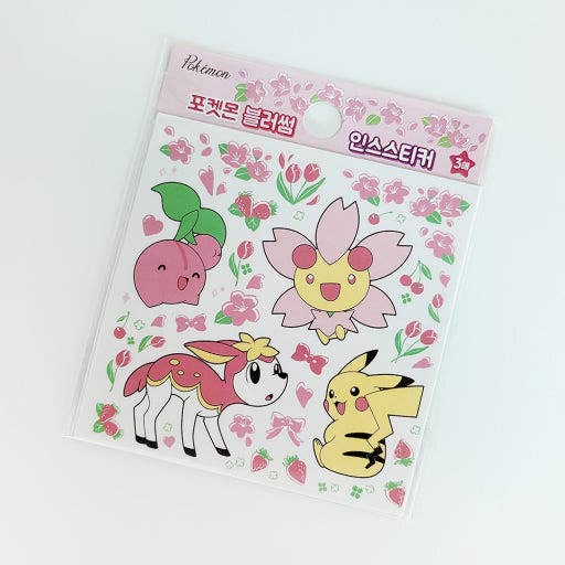 K-Wonderland - Pokemon Blossom Insta Sticker Set (3 Sheets) – Official
