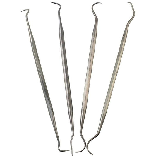 4pc Dental Pick Assortment, Carded