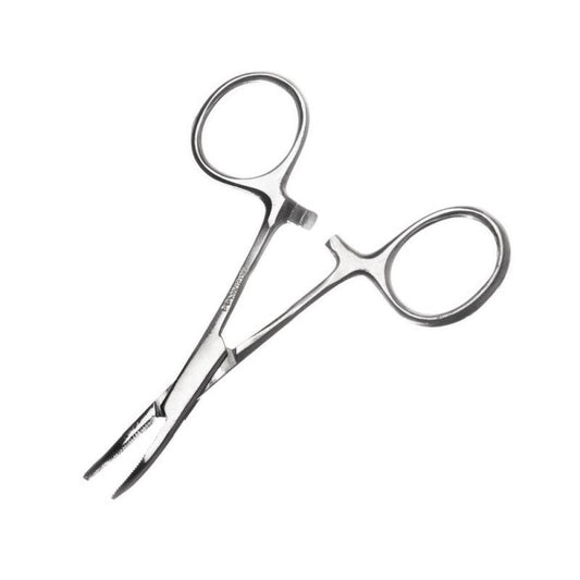 All Purpose Clamp 3 1/2 Curved Hemostat, Carded