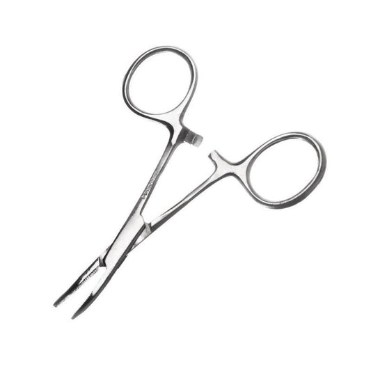 All Purpose Clamp 3 1/2 Curved Hemostat, Carded
