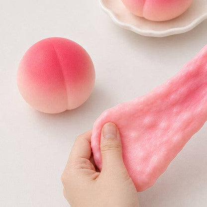K-Wonderland - Peach Crunch Squishy – Soft & Stretchy ASMR Fidget
