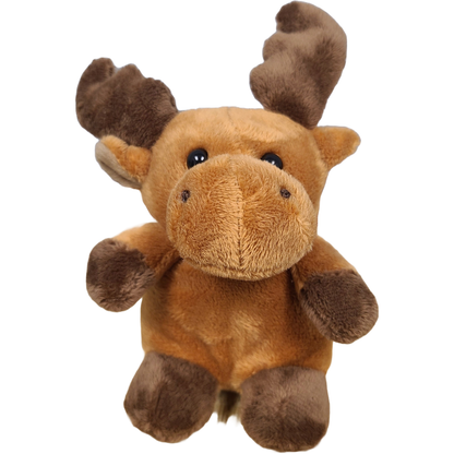 Rocky the Canned Moose - Stuffed Animal Plush w/Funny Jokes: Pop Top Lid