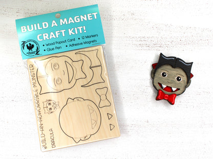 Pheasant & Needham Home Decor & Crafts - DIY Dracula Magnet Kit HALLOWEEN