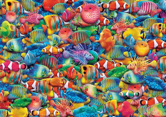 Worlds Smallest - Rainbow Flow 1000pc Puzzle in a Tin