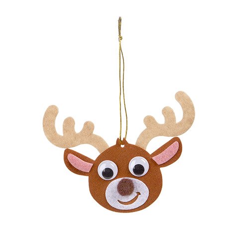 Felties  Felt Reindeer Ornament Craft Kit - Makes 1