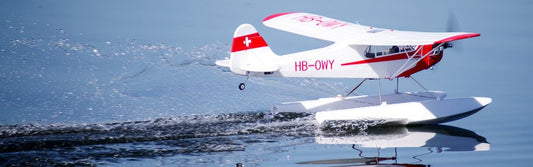 Piper J-3 Cub w/Floats 1400mm V3 PNP