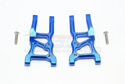 GPM RACING TRAXXAS 4-TEC 2.0 BLUE ALUMINUM FRONT SUSPENSION ARM SET GT055-B