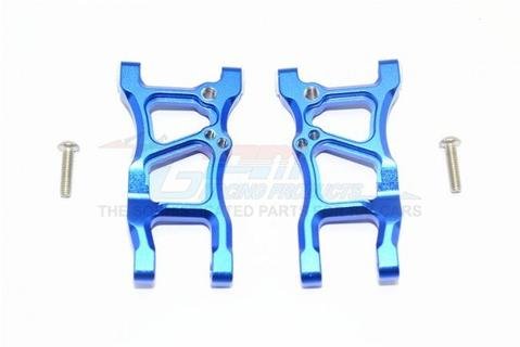 GPM RACING TRAXXAS 4-TEC 2.0 BLUE ALUMINUM REAR SUSPENSION ARM SET GT056-B