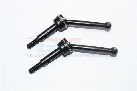 GPM RACING TRAXXAS 4-TEC 2.0 #45 HARDENED STEEL FRONT CVD SET SGT035F-BK
