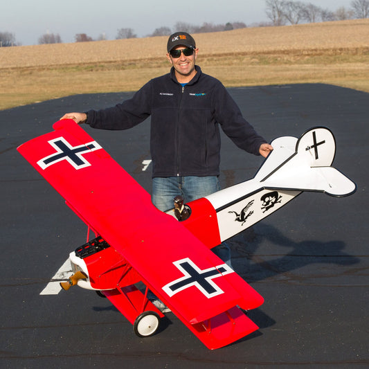 Hangar 9 Fokker D.VII 30  60cc ARF (HAN2890) | Giant Scale WWI RC Airplane
