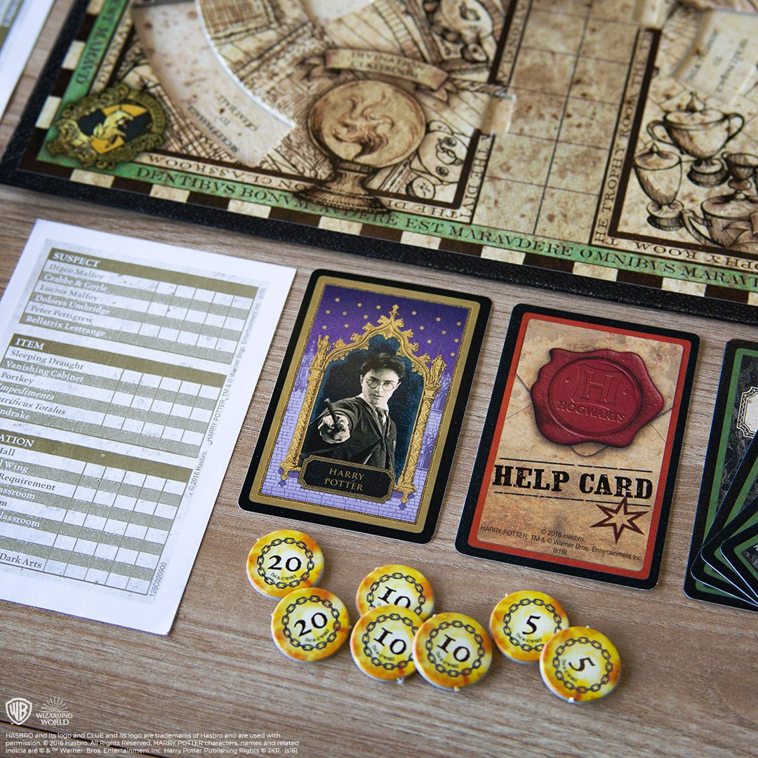 CLUE: Harry Potter