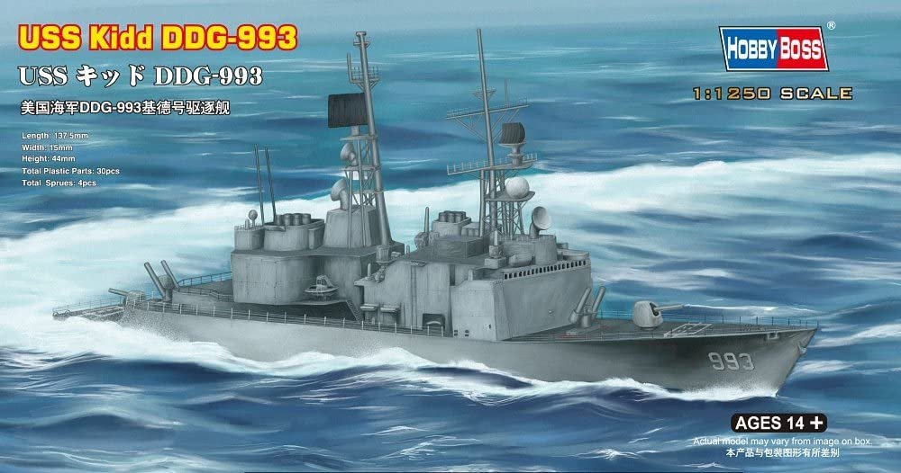 Hobby Boss 82507 USS Kidd DDG-993