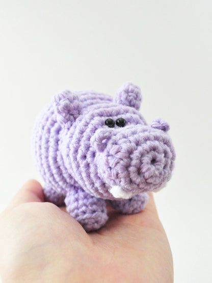Hippo Crochet Kit