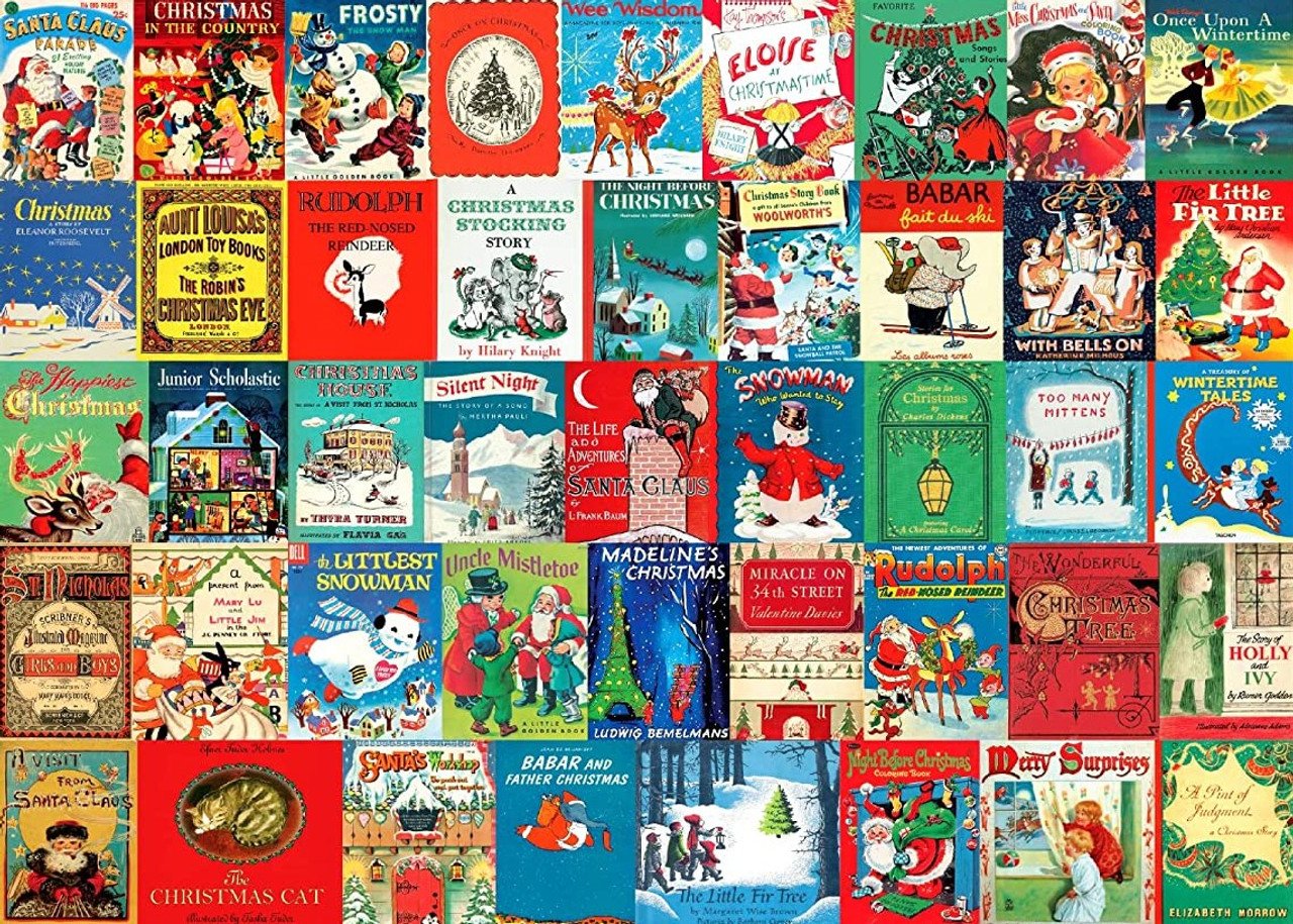 1000 Piece Holiday Books Puzzle