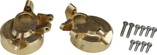 Brass Currie F9 Portal Steering Knuckle: UTB SCX 3