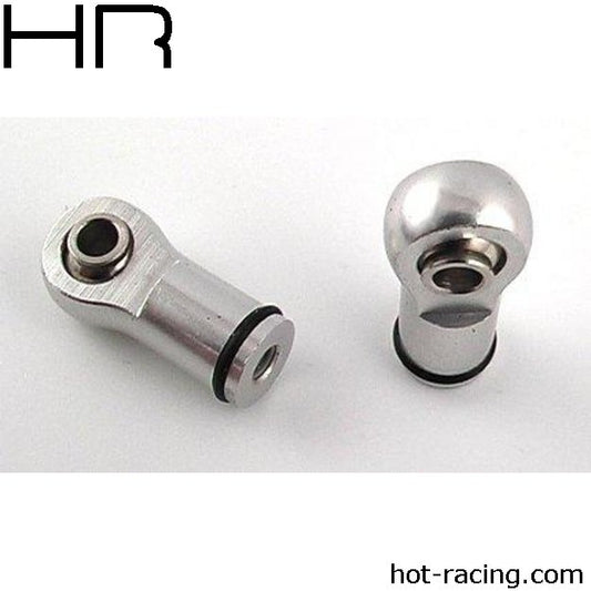 Silver Ball Type Aluminum Shock Ends