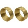 9.5g Brass KMC Machete Wheel Weights for Axial SCX24