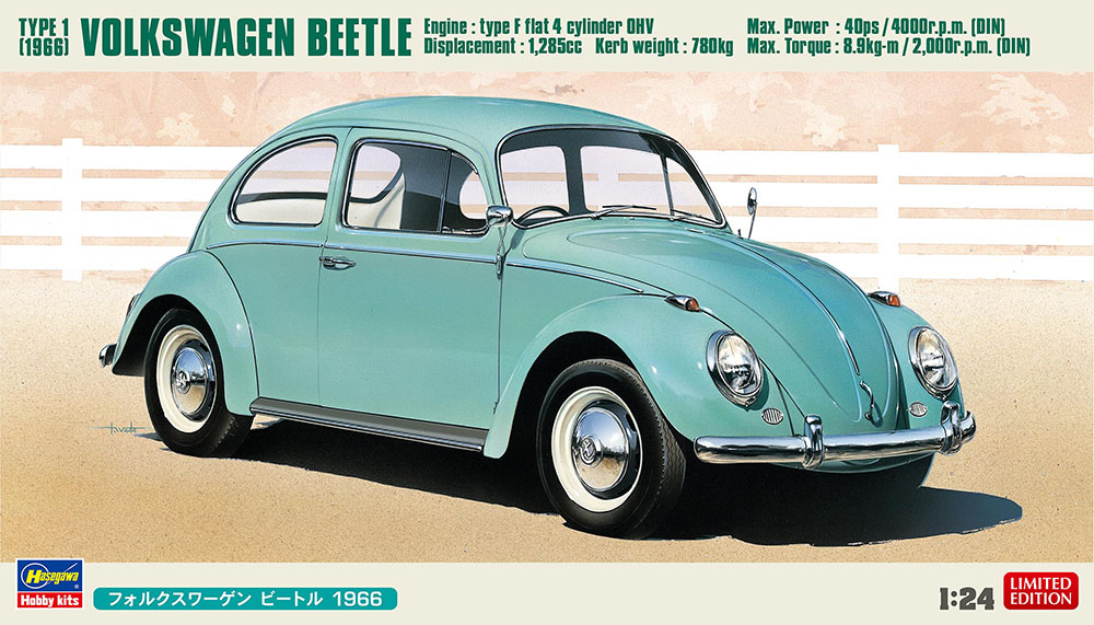 1/24 Volkswagen Beetle 1966