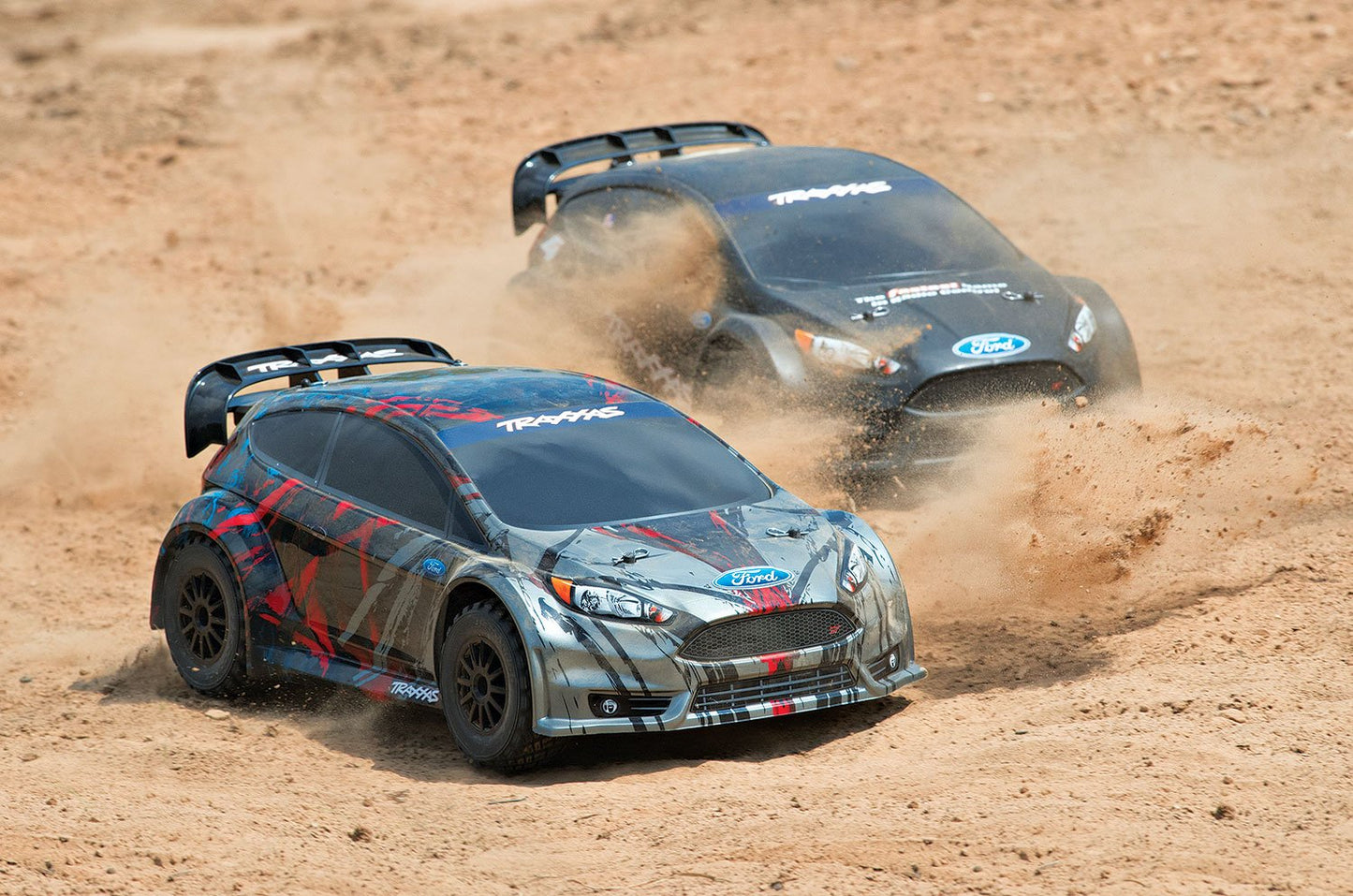 Discontinued - Ford Fiesta ST Rally: 1/10-scale Electric Rally Racer. Ready-To-Race with TQ 2.4GHz radio system and XL-5 ESC (fwd/rev)