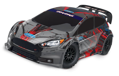 Discontinued - Ford Fiesta ST Rally: 1/10-scale Electric Rally Racer. Ready-To-Race with TQ 2.4GHz radio system and XL-5 ESC (fwd/rev)