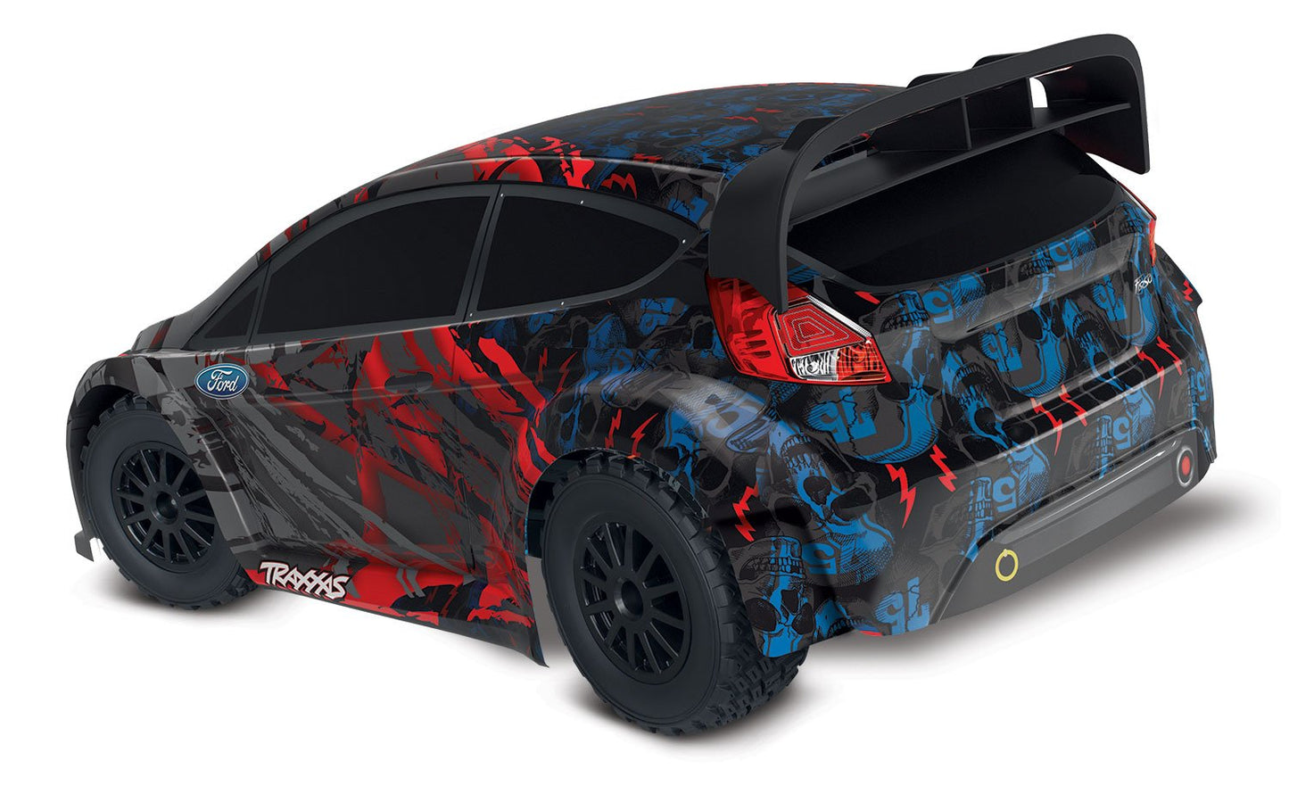 Discontinued - Ford Fiesta ST Rally: 1/10-scale Electric Rally Racer. Ready-To-Race with TQ 2.4GHz radio system and XL-5 ESC (fwd/rev)