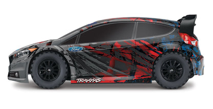 Discontinued - Ford Fiesta ST Rally: 1/10-scale Electric Rally Racer. Ready-To-Race with TQ 2.4GHz radio system and XL-5 ESC (fwd/rev)