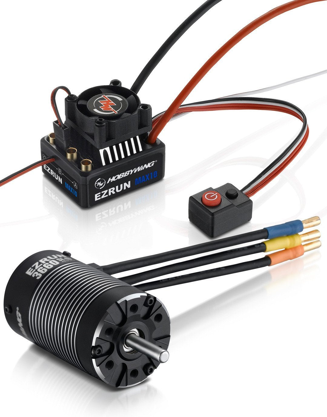 EzRun Max10 ESC w/ 3652SL G2 Sensorless Brushless Motor - Combo (5400KV)