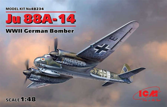 German Ju88a14 Bomber 1:48