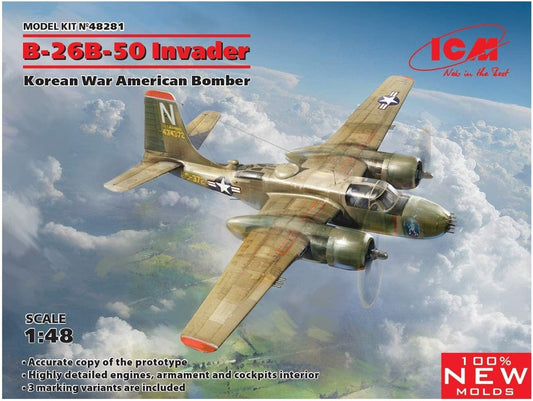 USAF B26B50 Invader Korean War Bmbr 1:48