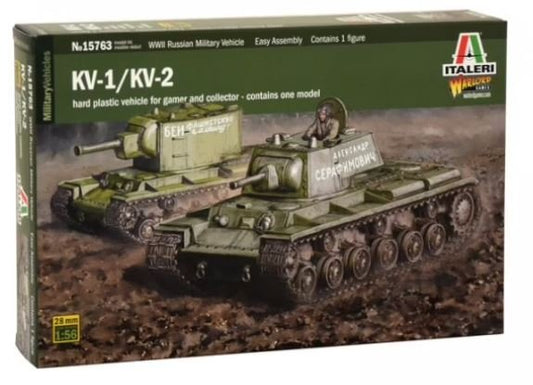 15763 1/56 KV1/KV2 Tank with Driver