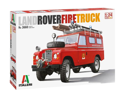 ITALERI Land Rover Fire Truck 1:24