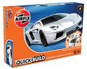 QUICKBUILD Lamborghini Aventador White